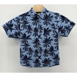Lifted Research Group LRG Hawaiian Shirt Men's Size M Floral Tropical Aloha